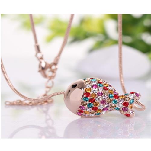 سرویس گردنبند و النگو جان فیش با روکش طلای